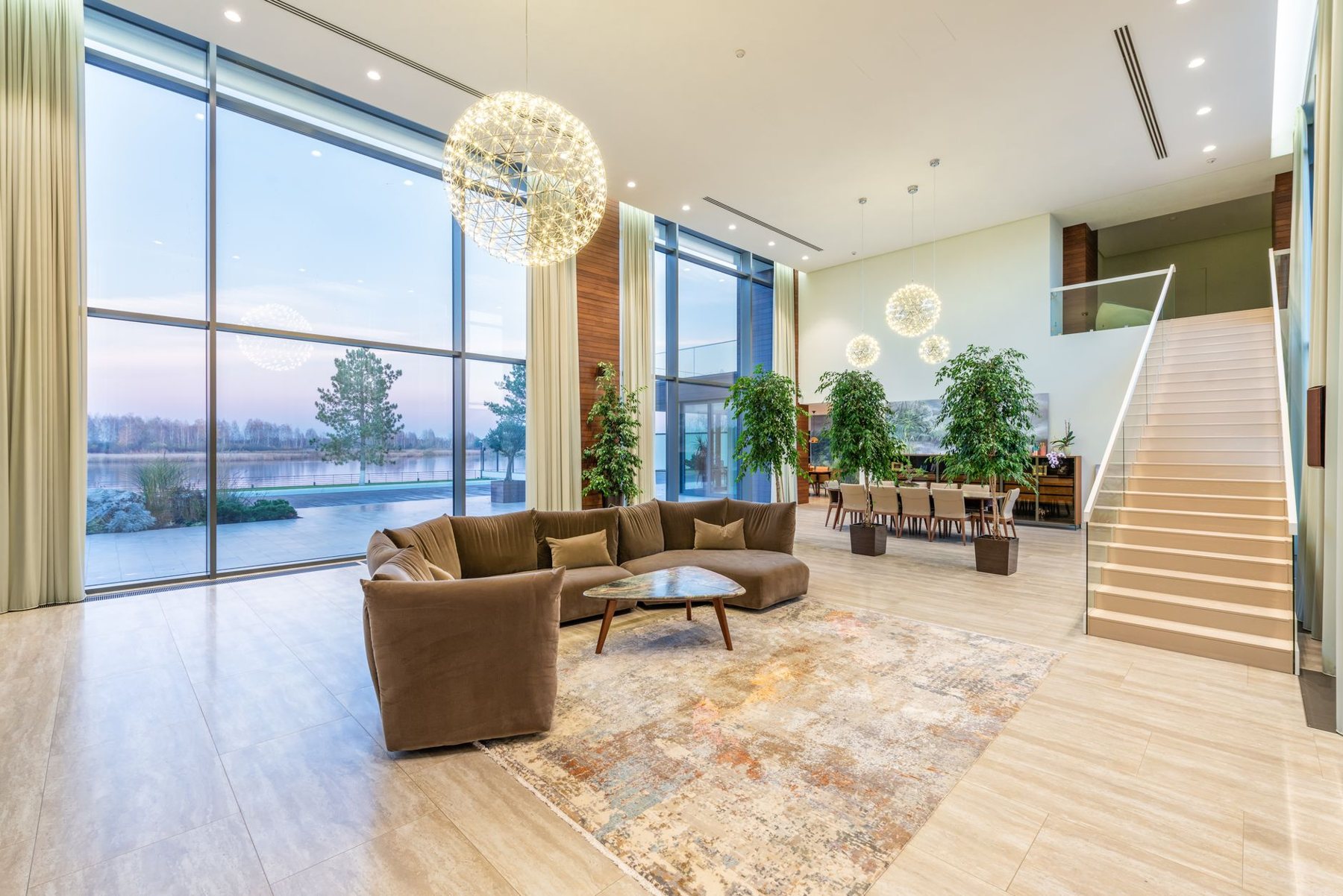 Two-story & high glass in Scottsdale, AZ